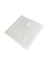 One storage pouch for paper crafting that is 7 1/2 x 7 1/2.