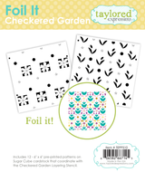 Foil It - Checkered Garden