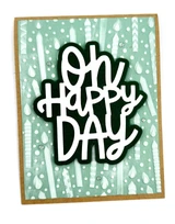 Mega Messages Die Set - Oh Happy Day