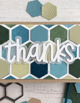 Mega Messages Die Set - Thanks