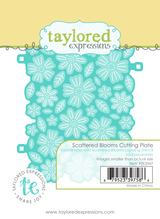 Scattered Blooms Cutting Plate Die