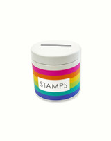Rainbow Postage Stamp Dispenser
