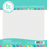 Tweed 6x6 Background Stamp