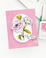 Tweed 6x6 Background Stamp