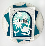 Fine Diamond Background Stamp
