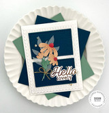 Fine Diamond Background Stamp