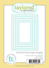 Cross Stitch Rectangle Stacklets Die Set