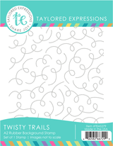 Twisty Trails Background Stamp