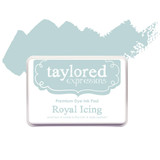 Graphic of Taylored Expressions Premium Dye Ink Pad color Royal Icing which is a light blue.