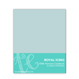 Graphic of TE premium cardstock - Royal Icing, which is a light blue color.