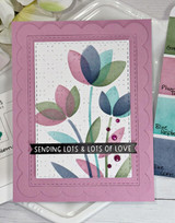 Petal Palette Layering Stencil
