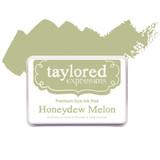 Graphic of Taylored Expressions Honeydew Melon Premium Dye Ink pad. Graphic of Taylored Expressions Honeydew Melon Premium Dye Ink pad.