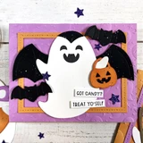 Ghost Hugs Die & Clear Stamp Combo