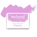 Graphic of taylored expressions premium dye ink: popsicle, which is a light magenta. Graphic of taylored expressions premium dye ink: popsicle, which is a light magenta.