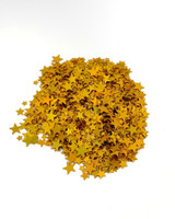 Image of pile of Bits & Pieces - Gold Holographic Stars, which includes little star embellishments.