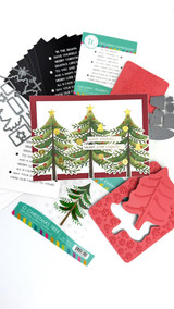Image of O Christmas Tree Product Bundle which includes stamps, dies, stencils, and foil for papercrafting. Image of O Christmas Tree Product Bundle which includes stamps, dies, stencils, and foil for papercrafting.