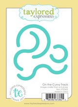 Image of On the Curvy Track Die Set which has curvy lines used for papercrafting.