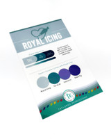 Image of Palette Playbook - Royal Icing which shows shades of the blue color.