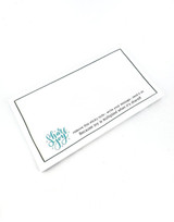 Image of Share Joy! Sticky Notes - Mini Slim - Horizontal which are sticky notes.