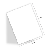 Graphic of Simple Strips Stack - Sugar Cube with dimensions.