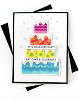 Embossing Folder - Shoutout Birthday