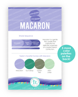 Graphic of Palette Playbook - Macaron which is a light purple color.