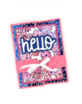 Mega Messages Die Set - Hi Hey Hello