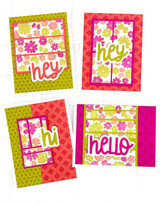 Mega Messages Die Set - Hi Hey Hello