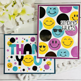 Create-in-Quads Layering Stencil - Smiley Squad + Clear Add-ons