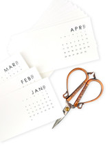 Image of multiple 2027 Landscape Desk Calendar - Sugar Cube.