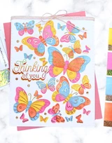 Butterfly Palette Layering Stencil