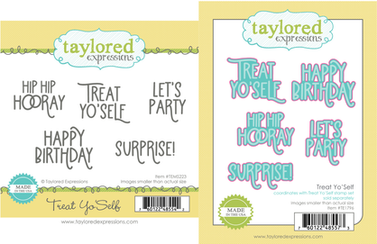 Treat Yo' Self Stamp Set + Dies