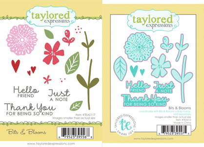 Bits & Blooms Stamp Set + Dies