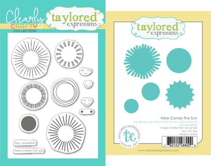 Here Comes the Sun Clear Stamp Set + Die Set
