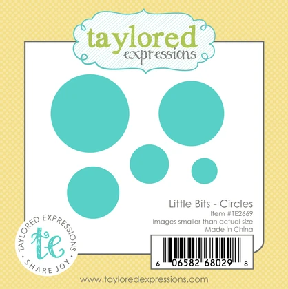 Graphic of Little Bits Die Set - Circles which is used for papercrafting.