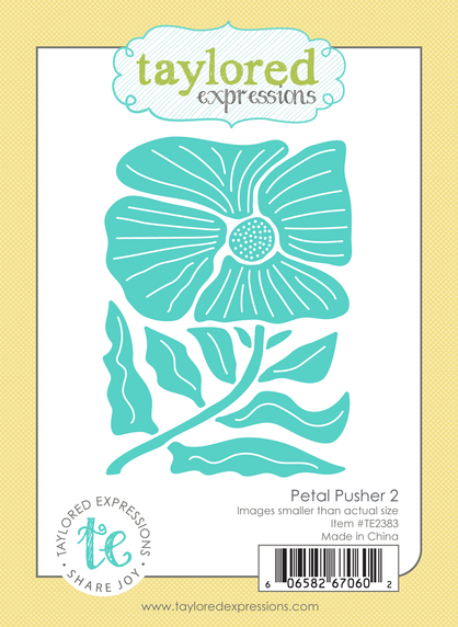 Graphic of Petal Pusher 2 Die which is used for papercrafting.
