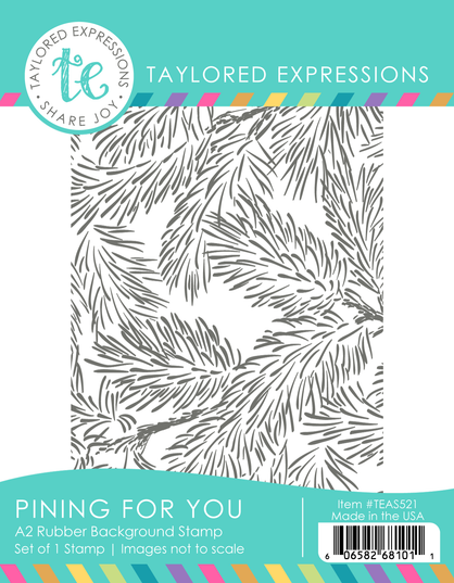 Graphic of Pining For You Background Stamp which is used for papercrafting.