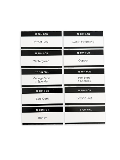 TE Fun Foil Perfect Pouch Labels Vol. 4