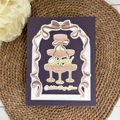 All Tied Up - Cheers to You Stamp Set