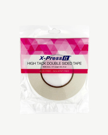 High Tack Double-Sided Tape, 1/4"