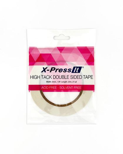 High Tack Double-Sided Tape, 1/8"