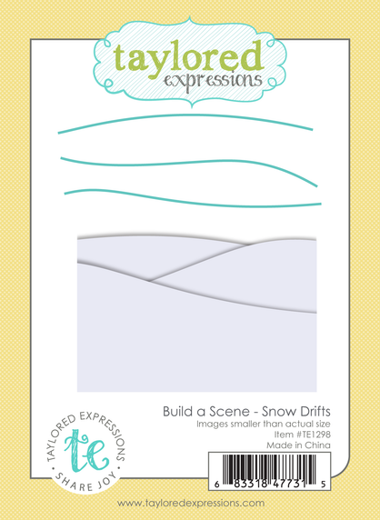 Build a Scene Die Set - Snow Drifts