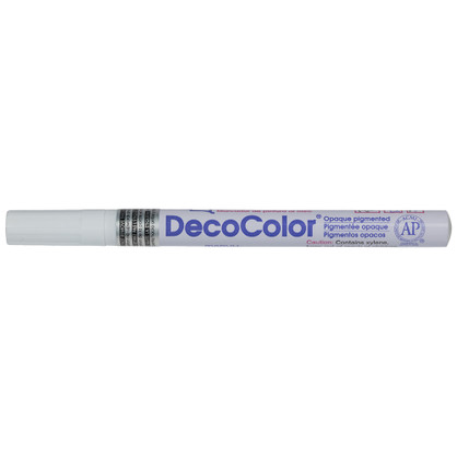 DecoColor Extra Fine Opaque Paint Marker - White