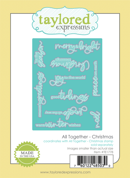 All Together - Christmas Coordinating Die