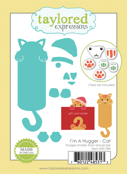 I'm a Hugger - Cat Die & Clear Combo