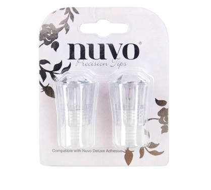 Nuvo Deluxe Adhesive Precision Nozzles (Set of 2)