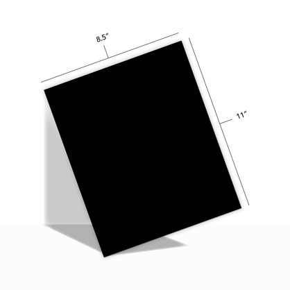TE Premium Cardstock - Black Licorice (BULK)