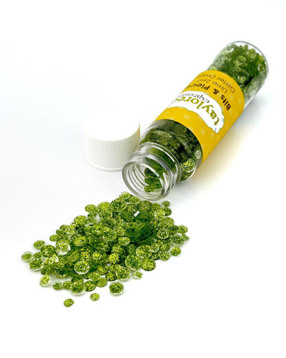 Bits & Pieces - Lime Zest Glitter Drops
