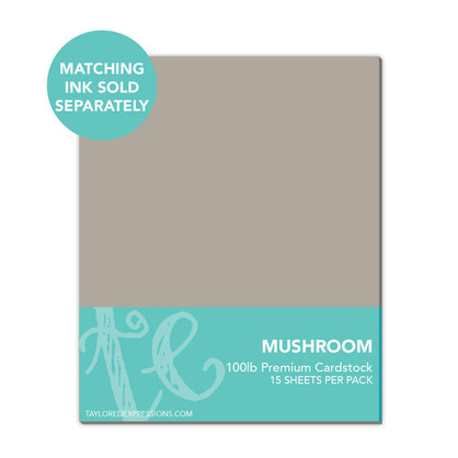 TE Premium Cardstock - Mushroom