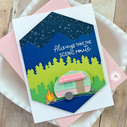 Serene Scene Die Set - Camping Additions